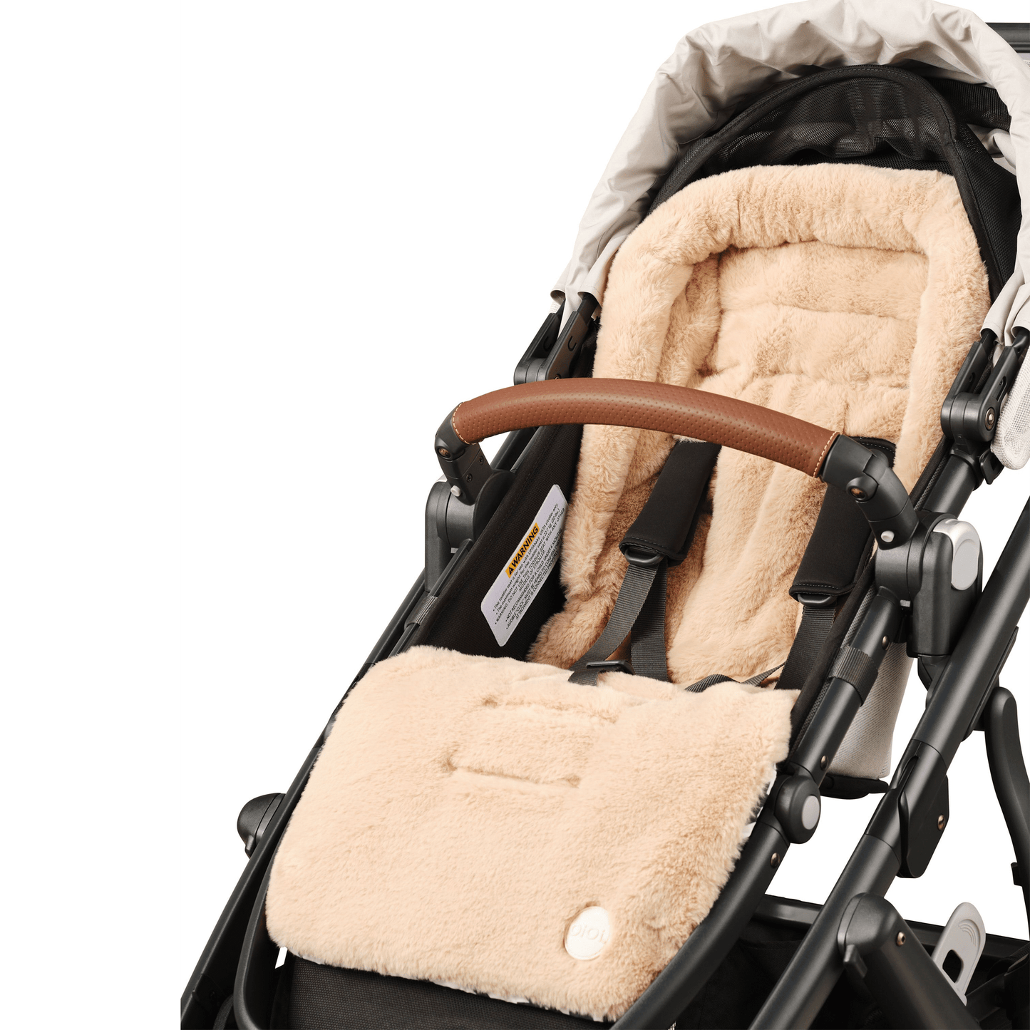 Cozy Fleece Pram Liner, Houndstooth