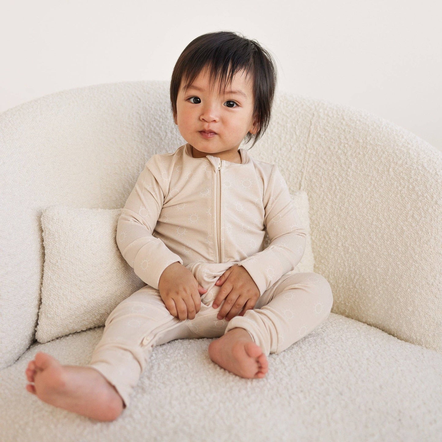 Day or Night Onesie - Neutral Sunrise