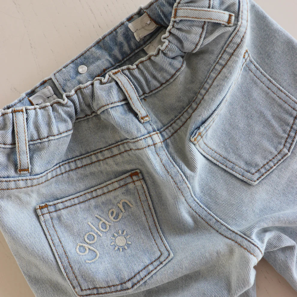 Golden Denim Jeans