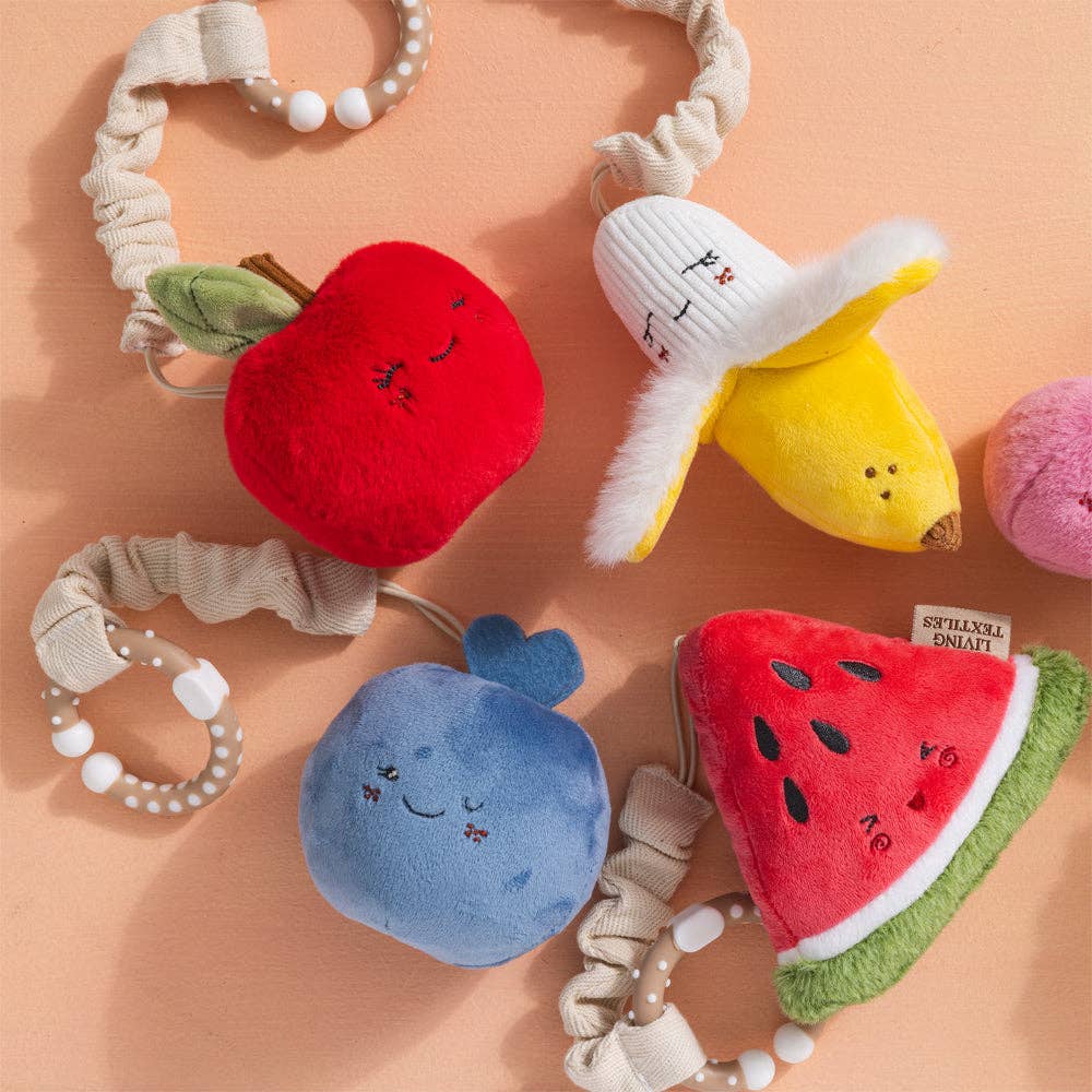 Apple & Banana Stroller Toys