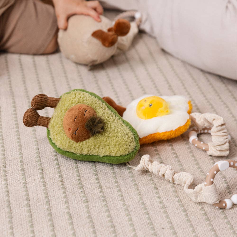 Avocado & Egg on Toast Stroller Toys