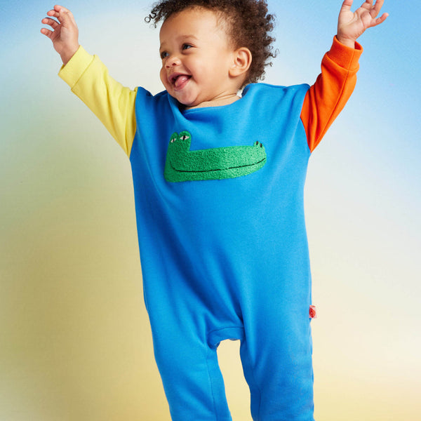 Little Billabong Dark Blue Jumpsuit