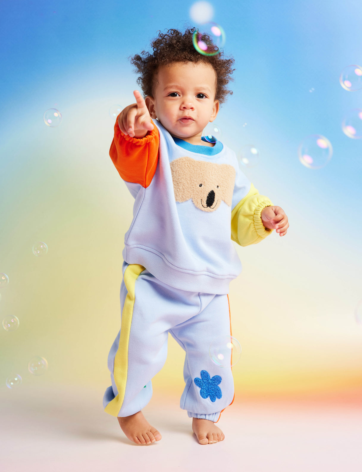 Little Billabong Light Blue Track Pant