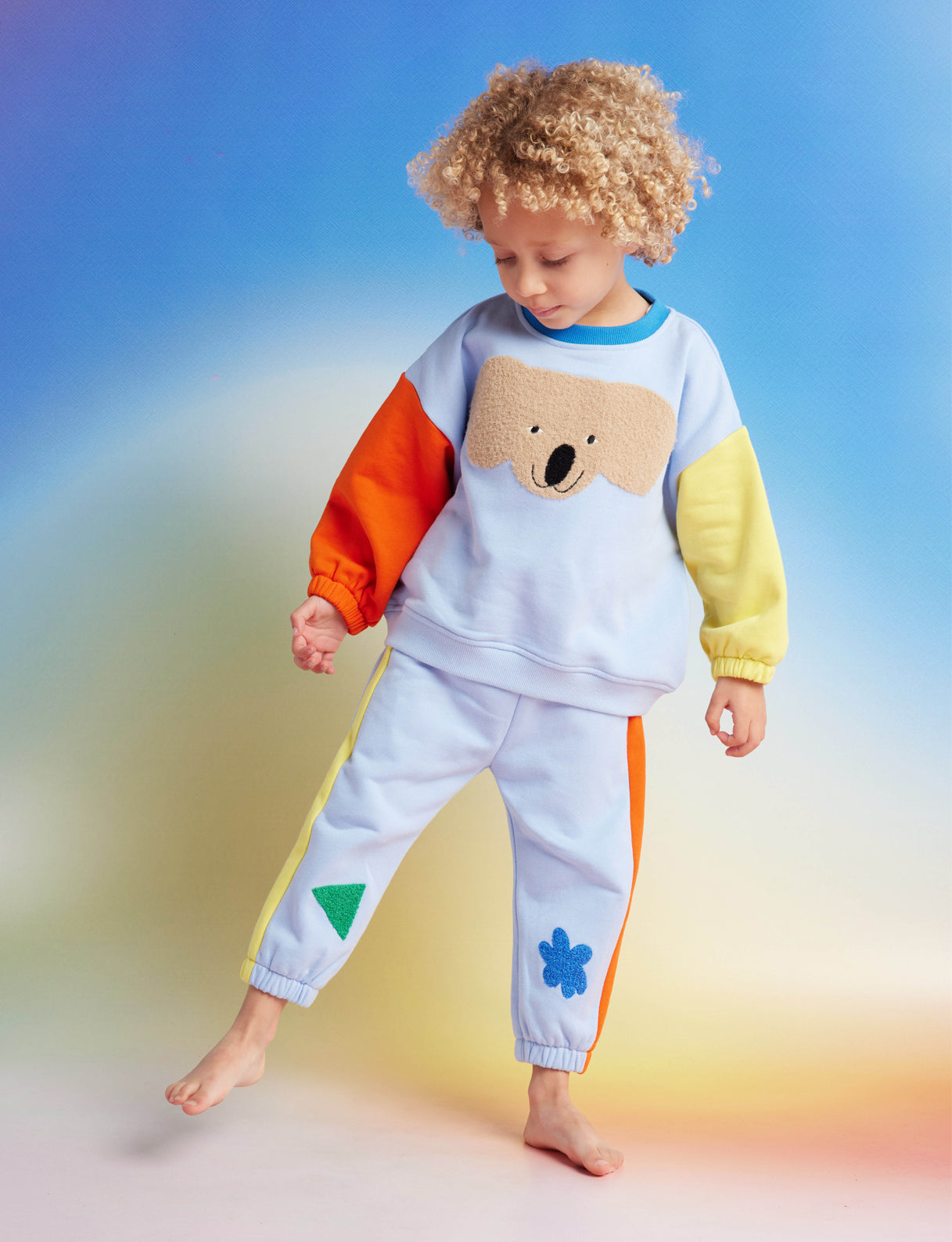 Little Billabong Light Blue Track Pant