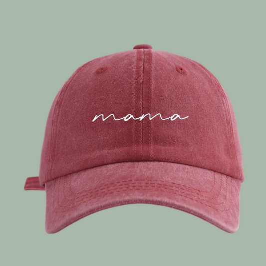 Mama Vintage Wash Cap