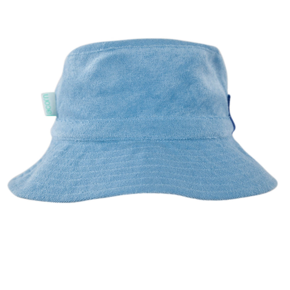 Terry Bucket Hat, Blue