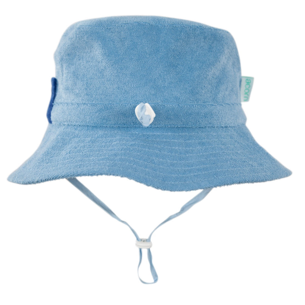 Terry Bucket Hat, Blue