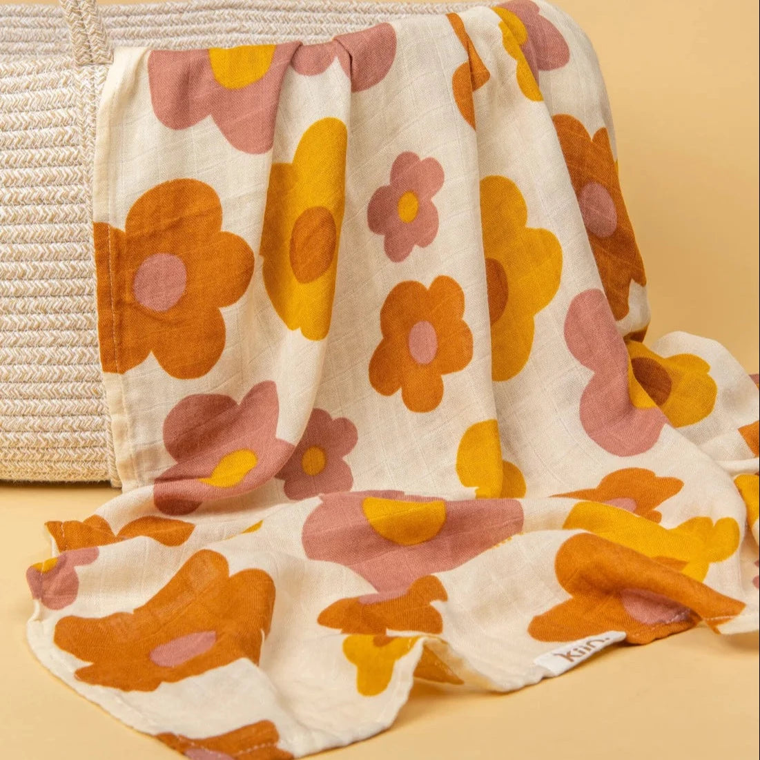 Organic Swaddle, Bloom