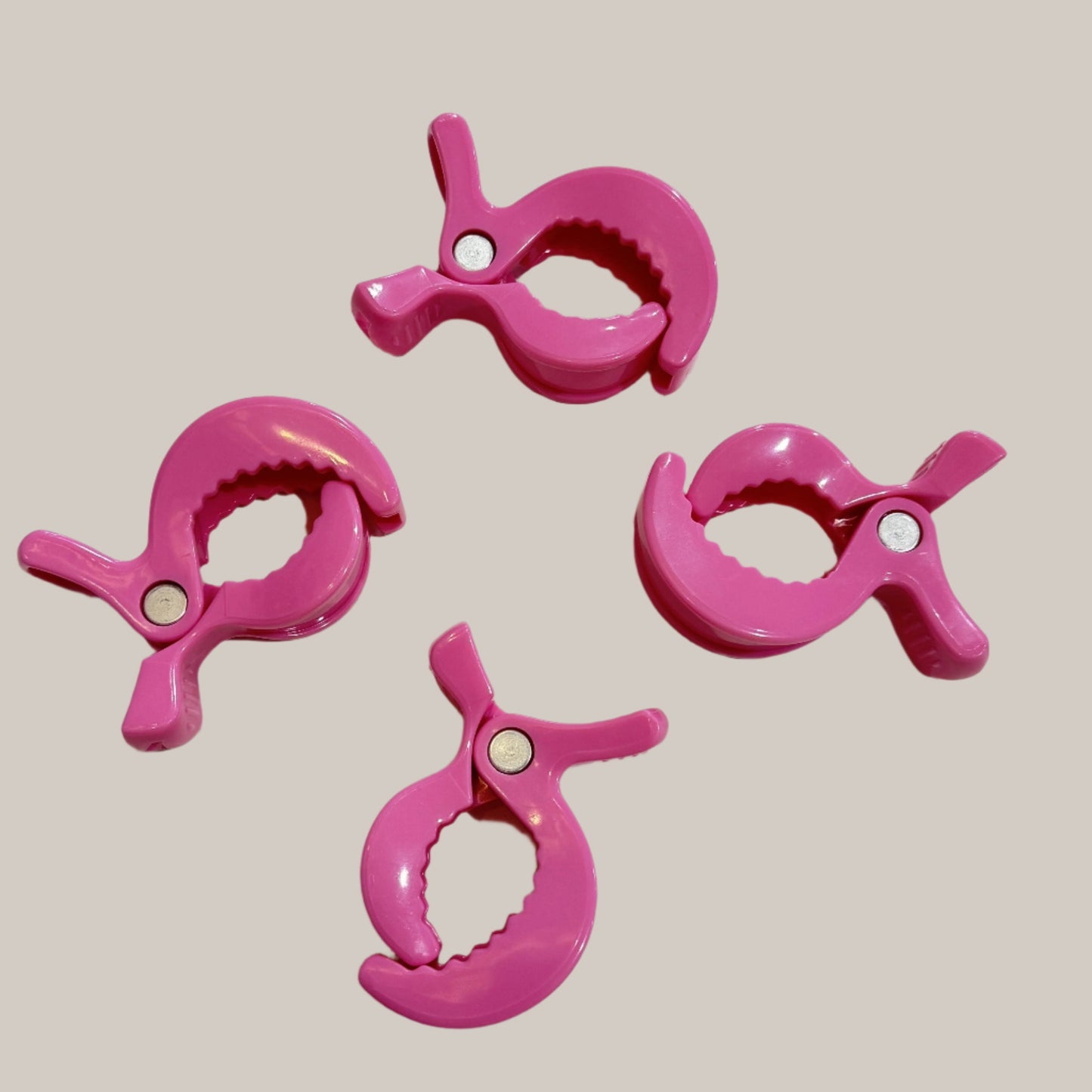 Pram Pegs, Pink