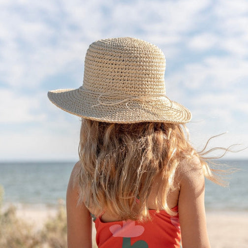 Poet Crochet Straw Hat