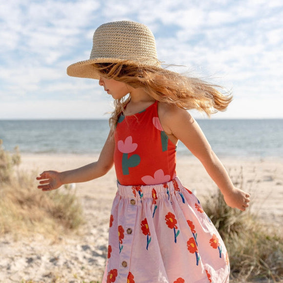 Poet Crochet Straw Hat