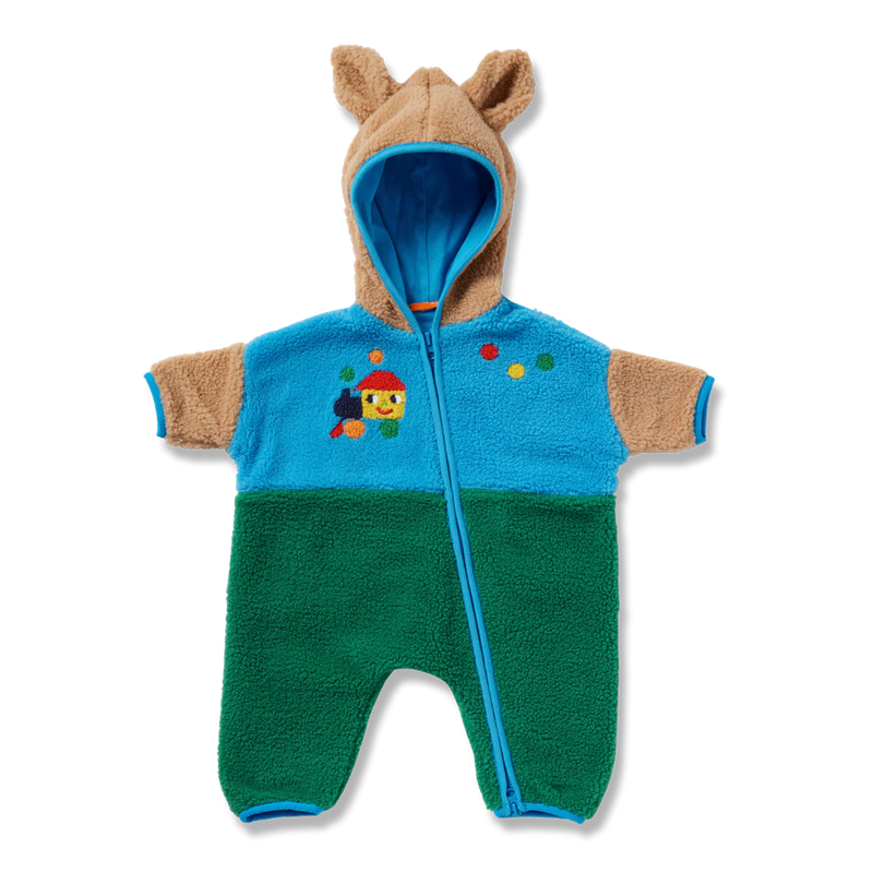 Rainbow Express Sherpa Roosuit