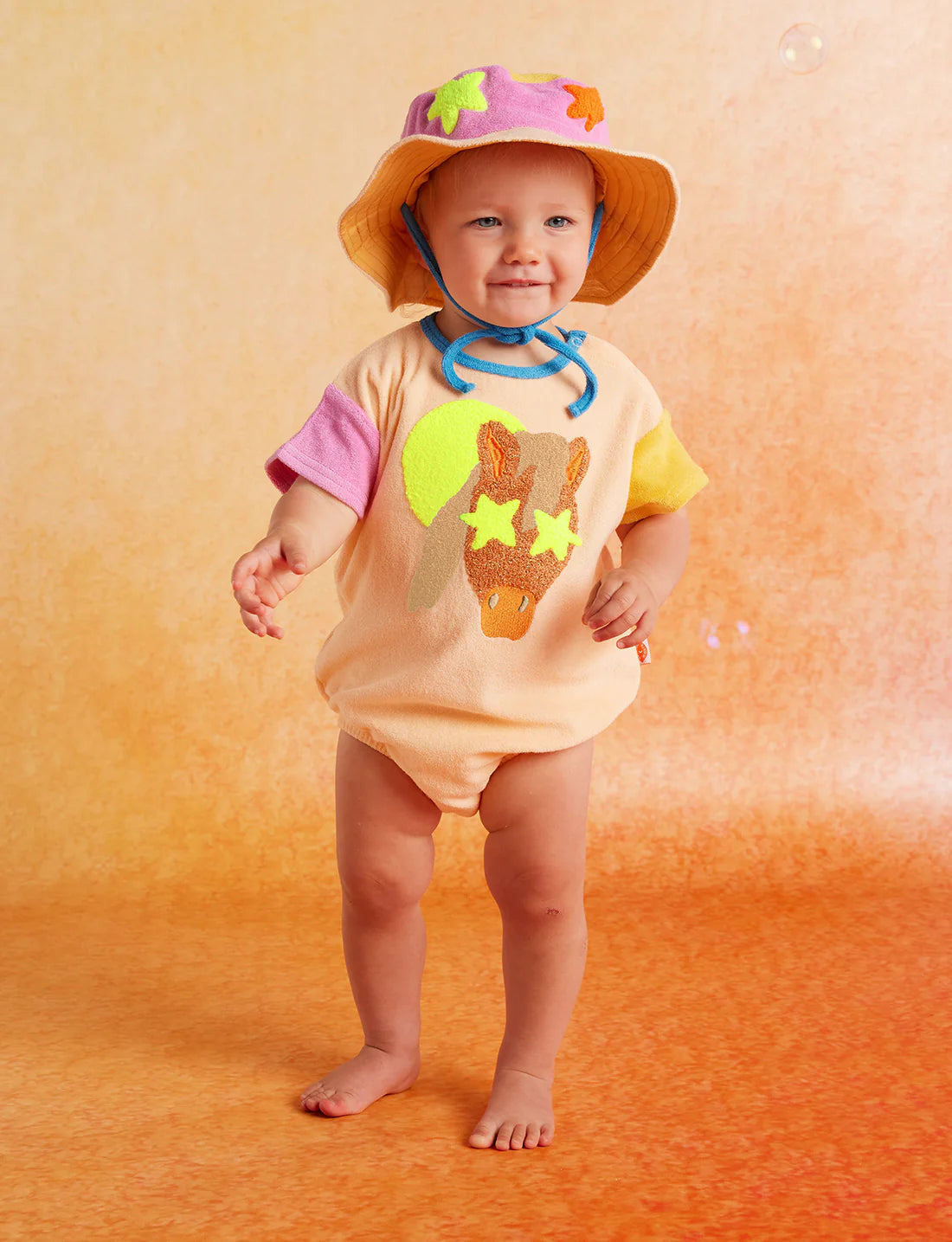 Giddy Up Terry Romper