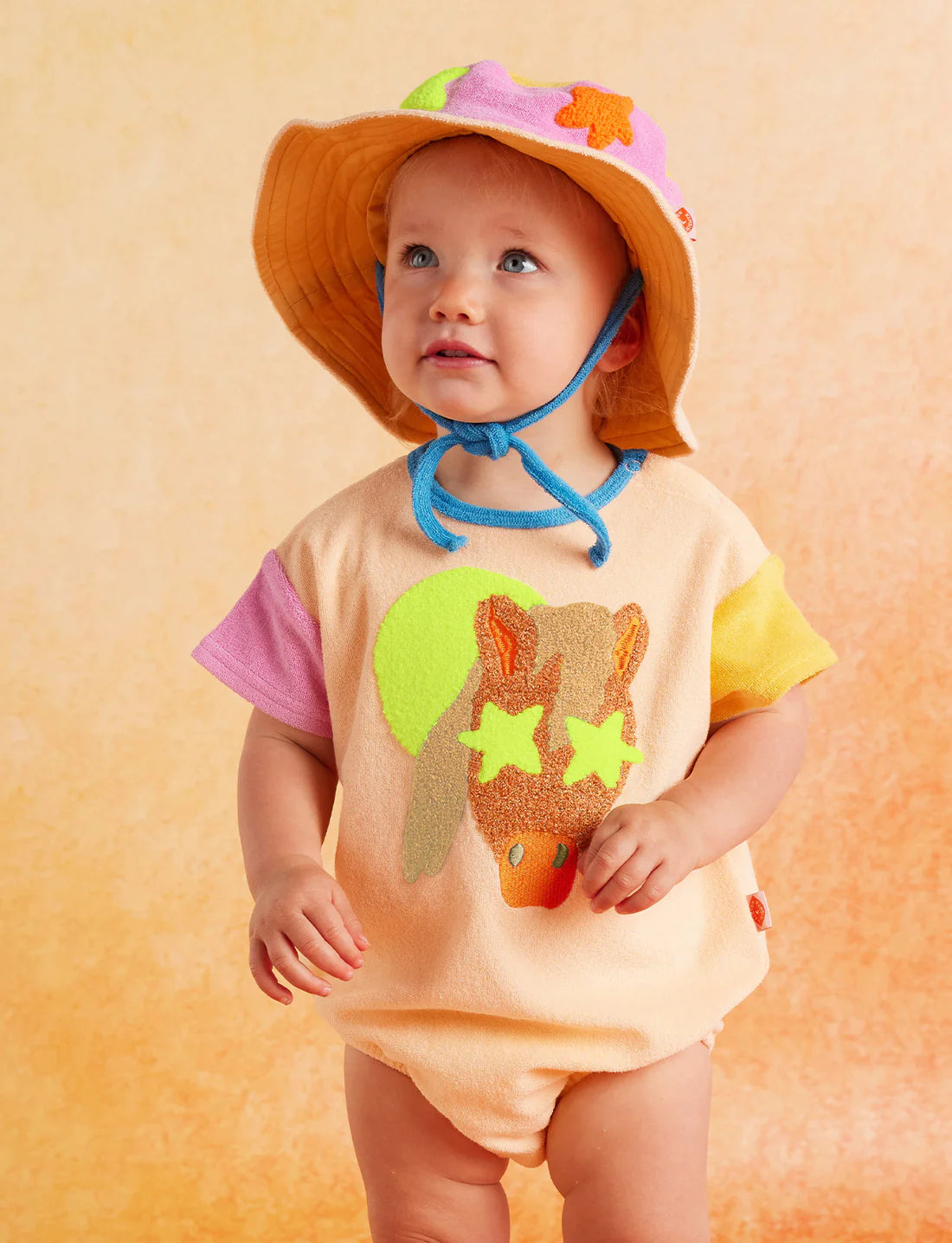 Giddy Up Terry Romper