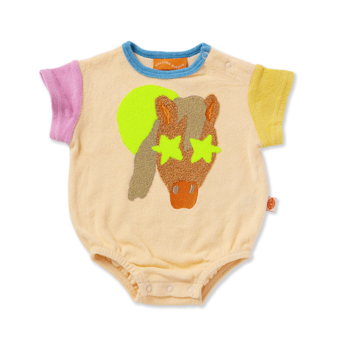 Giddy Up Terry Romper