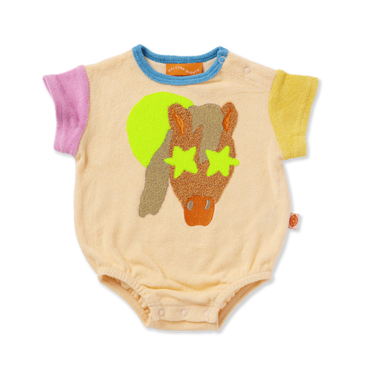 Giddy Up Terry Romper