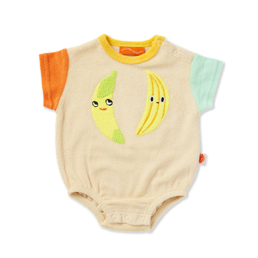 Peel Party Terry Romper