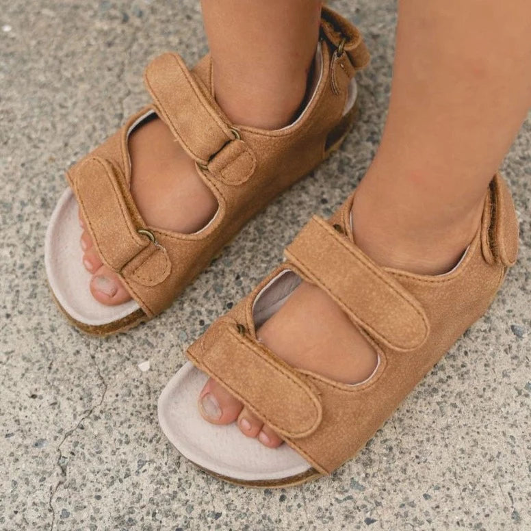 Bec Mini Sandal, Tan
