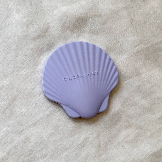 Seashell Teether, Lilac