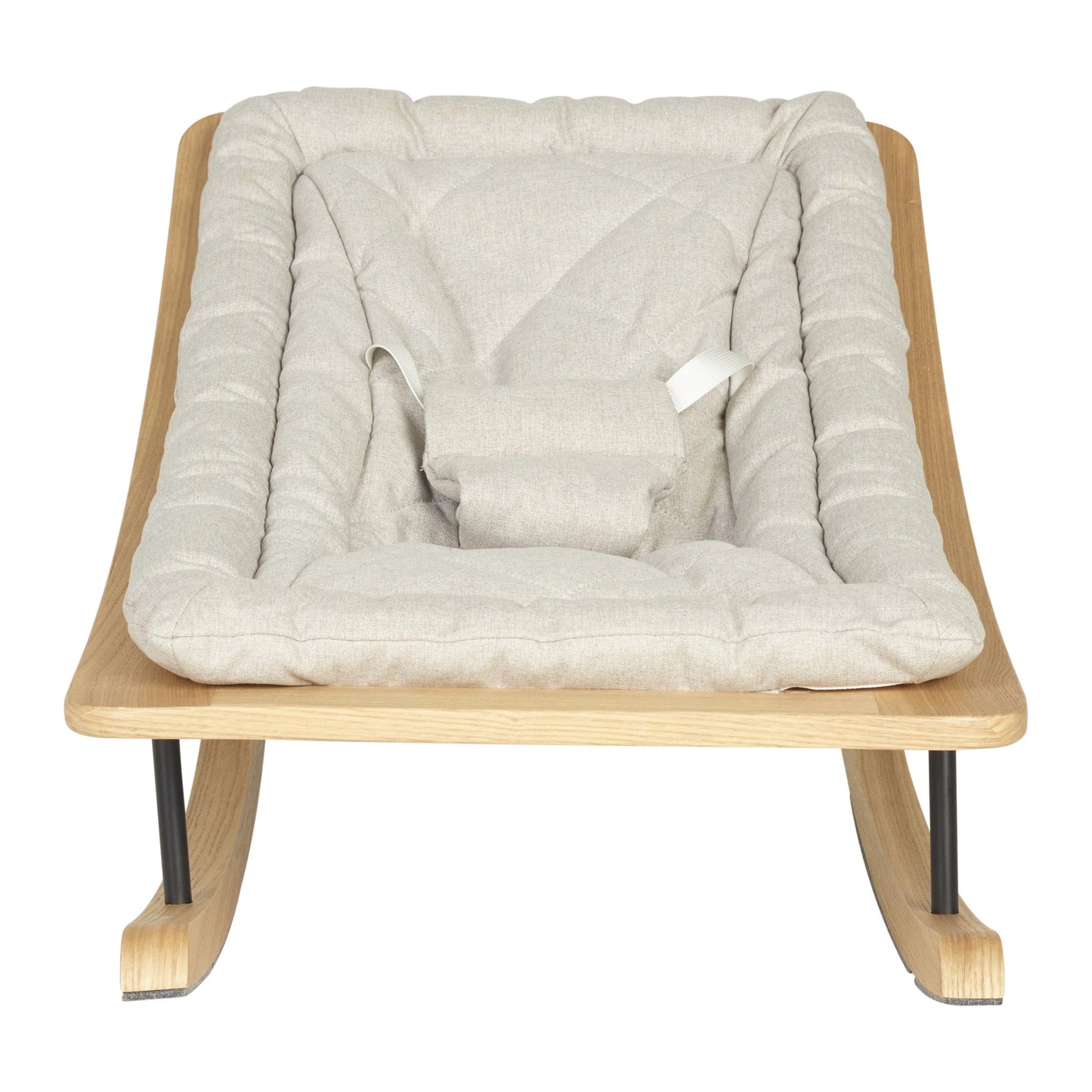 Quax Rocking Baby Bouncer, Sand Grey