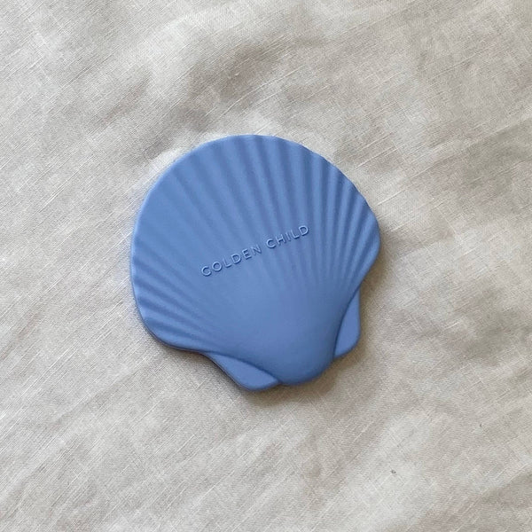 Seashell Teether, Blue