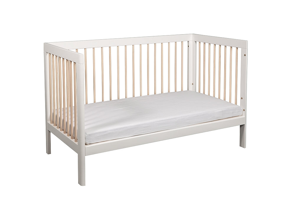 *EX-DISPLAY Lukas Cot, White with Whitewash Bars