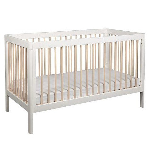 *EX-DISPLAY Lukas Cot, White with Whitewash Bars