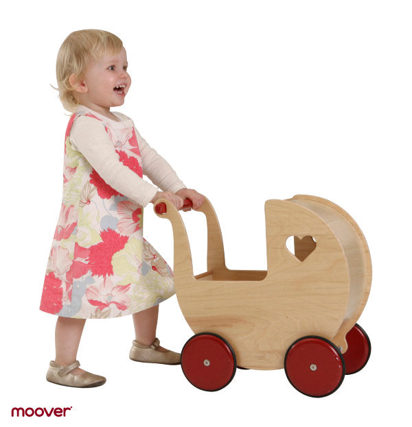 Classic Dolls Pram, Pink