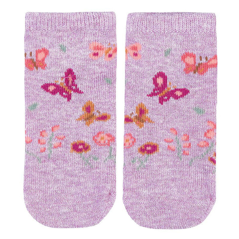 Organic Baby Ankle Socks, Lavandula