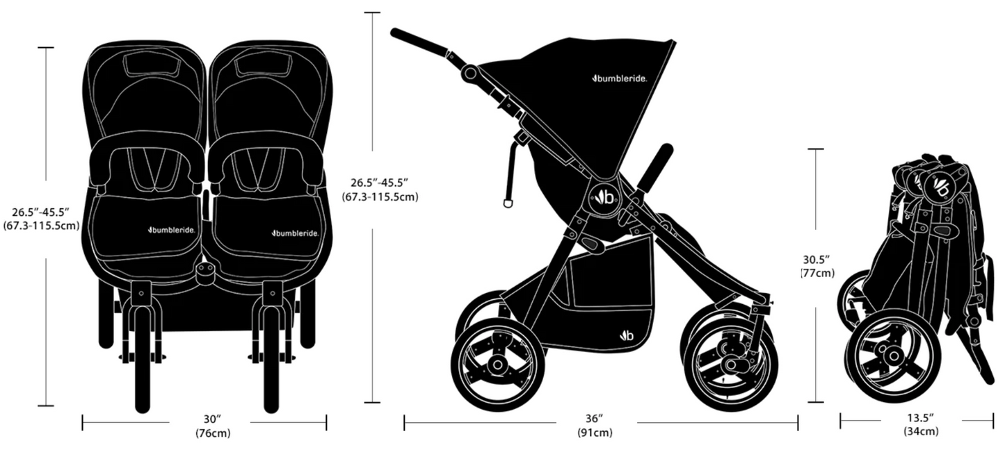 Indie Twin Maritime Pram