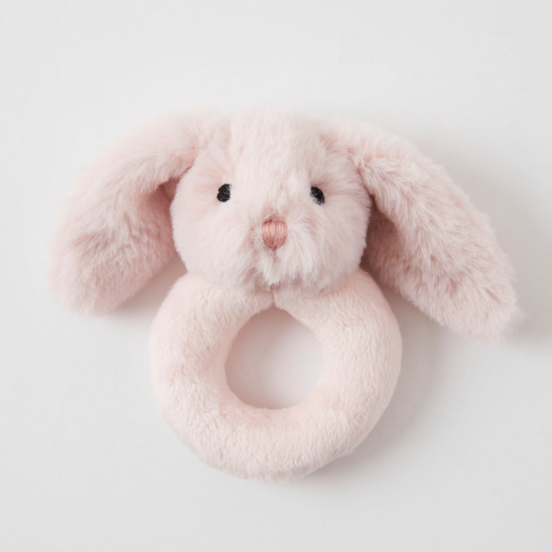 Bunny Rattle, Pink