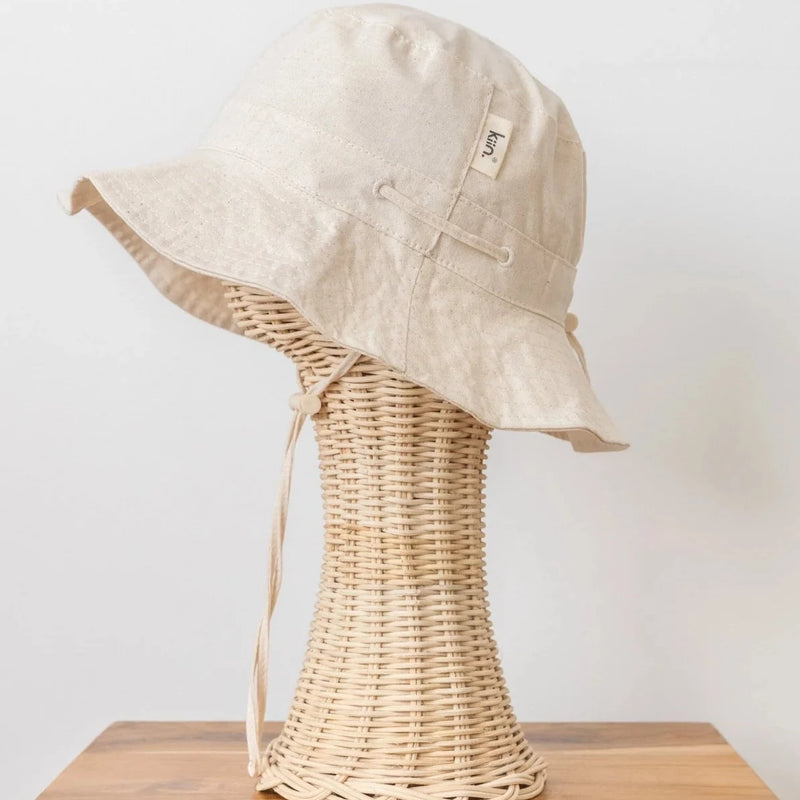 Cotton Sun Hat, Oatmeal