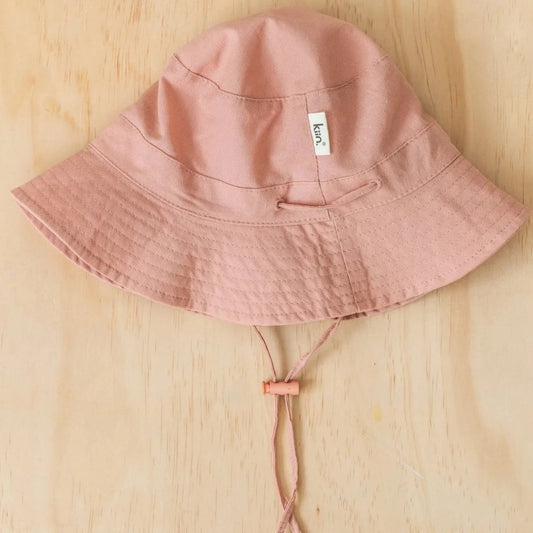 Cotton Sun Hat, Dusty Rose