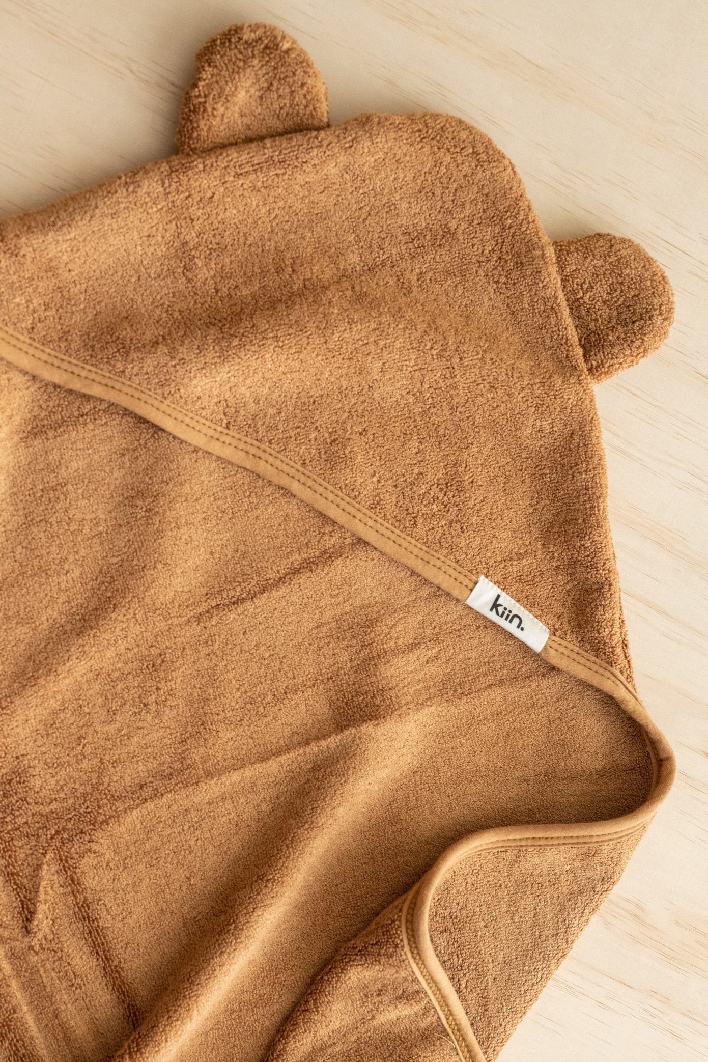 Hooded Towel, Caramel