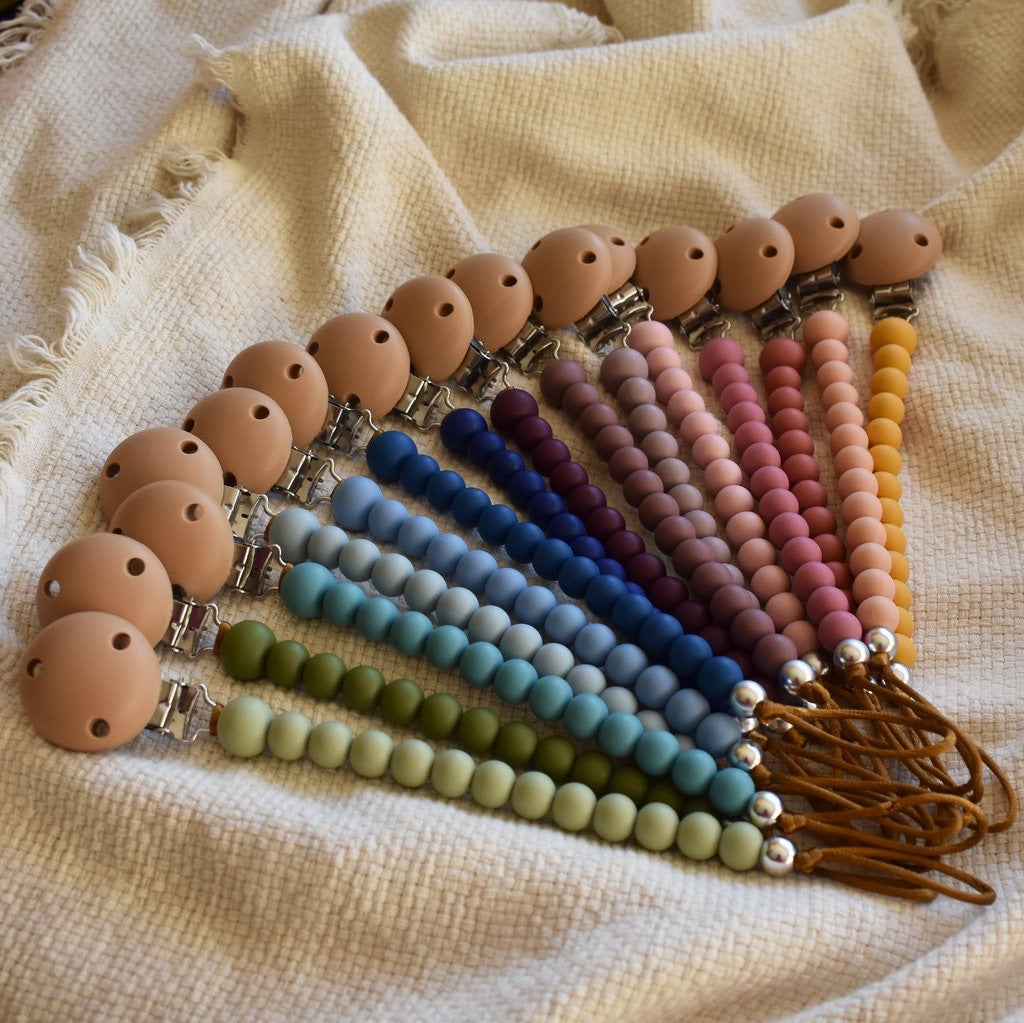 Silicone Dummy Clip, Blue