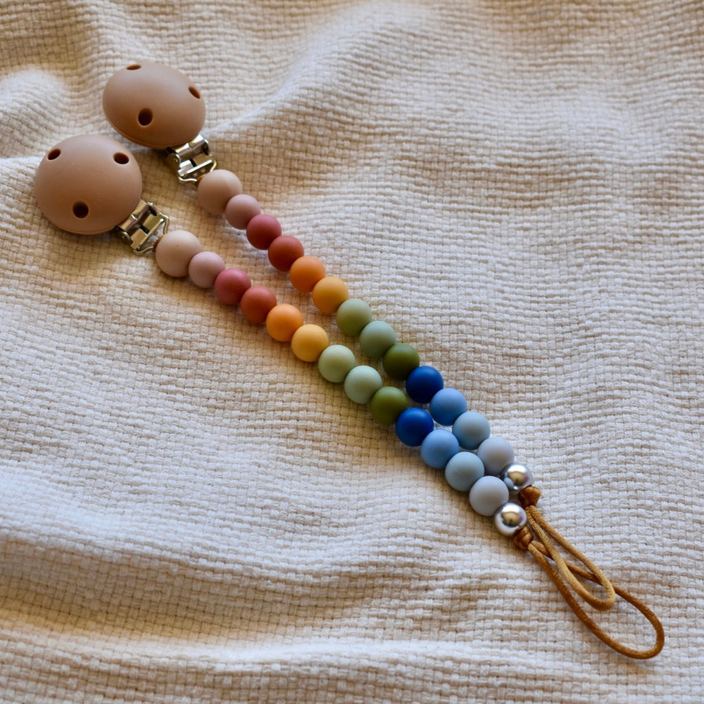 Rainbow Silicone Dummy Clip