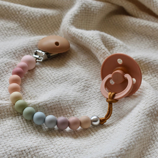 Rainbow Silicone Dummy Clip
