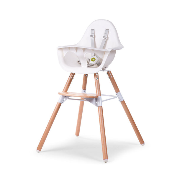 Evolu 2 High Chair, White (PRE ORDER)