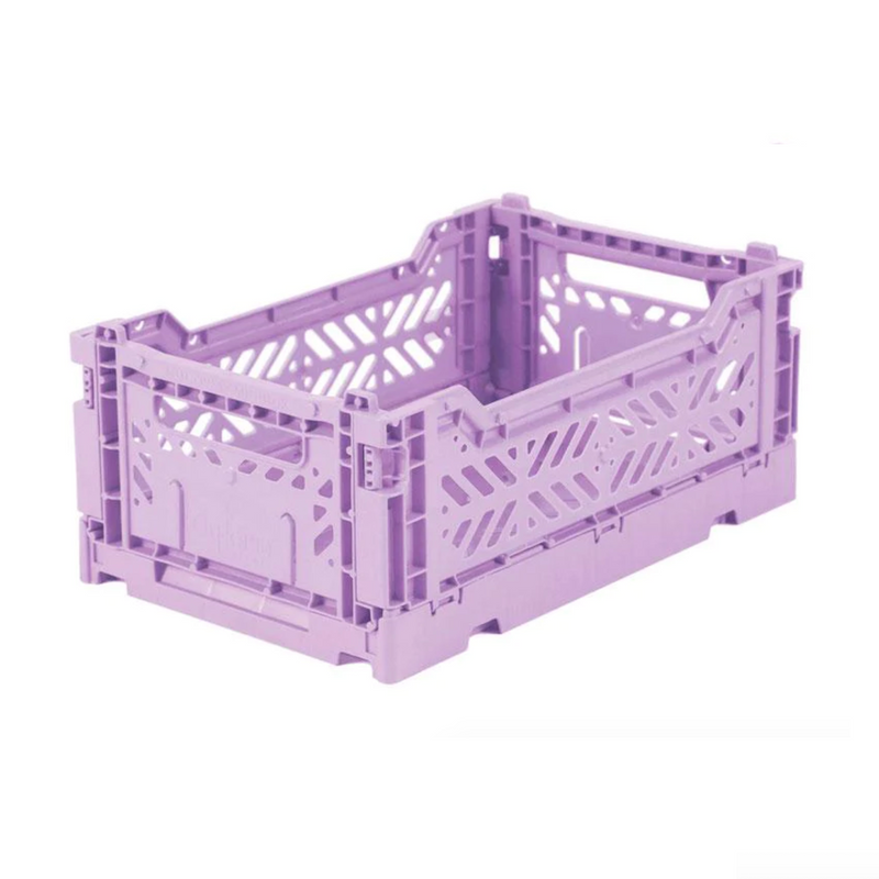 Stackable Folding Crates, Orchid