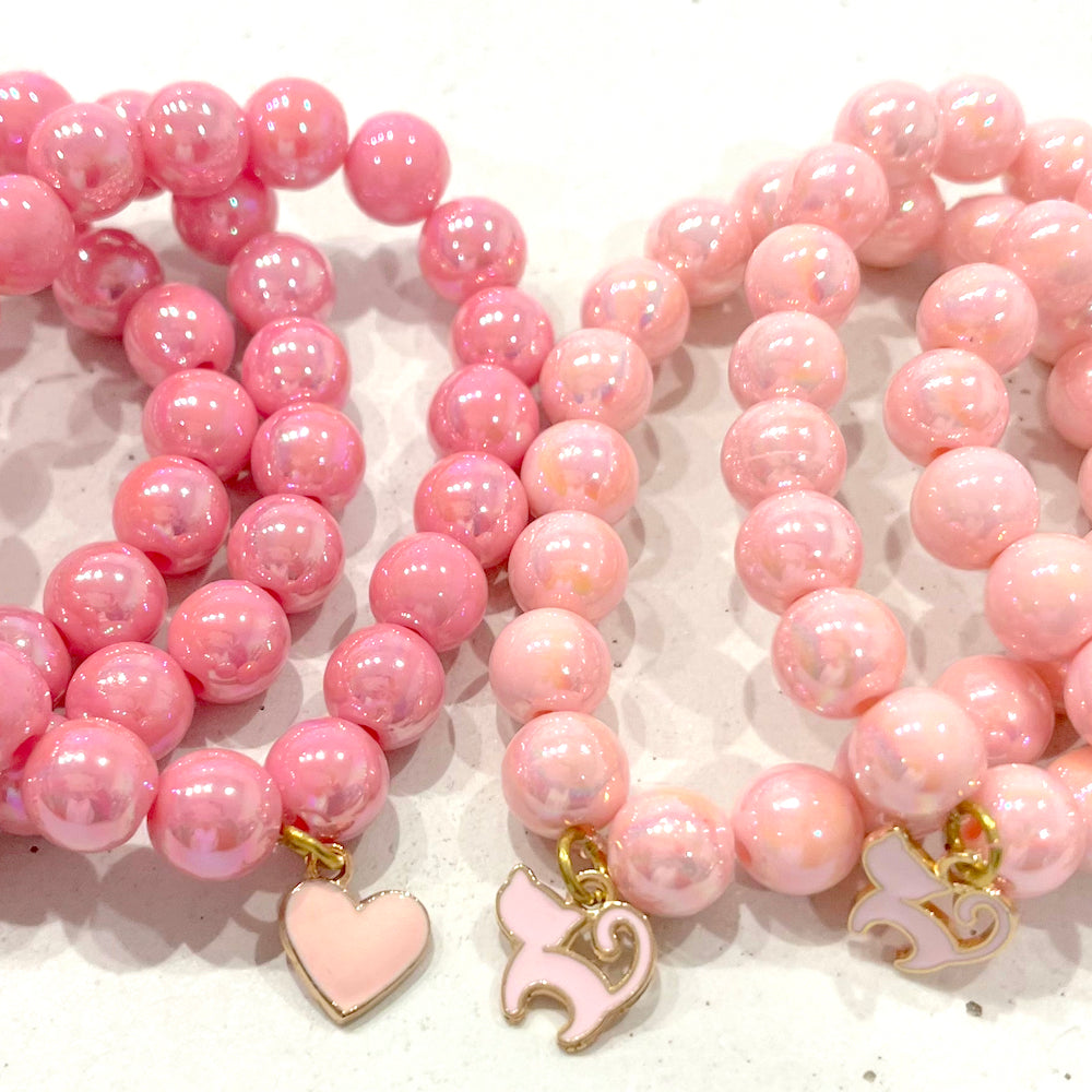 Pastel Beaded Bracelets